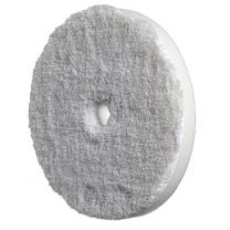 CarCare24.be - 9.MF160S, RUPES D-A  ULTRA SOFT MICROFIBER POLISHING PAD WHITE 160MM